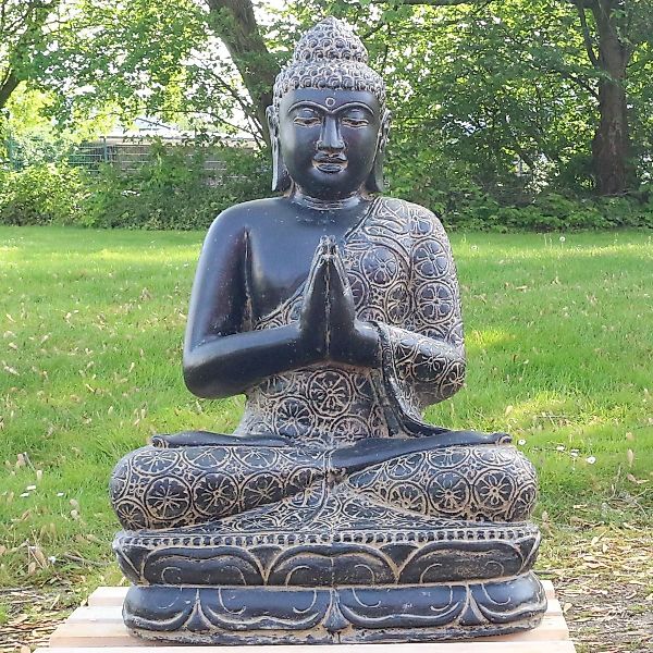 Oriental Galerie Dekofigur Sitzender Buddha Garten günstig online kaufen
