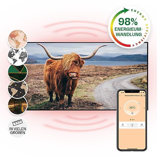 Klarstein Heizkörper Wonderwall Air Art Smart günstig online kaufen