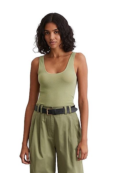 Marc O'Polo Kurzarmpullover aus softem Bio-Baumwolle-Mix günstig online kaufen