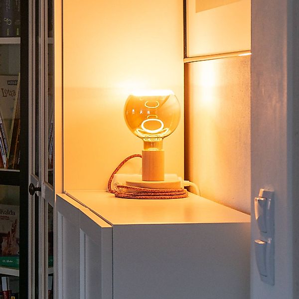 SEGULA LED-Leuchtmittel »LED Floating Globe 125 smokey grau«, E27, Warmweiß günstig online kaufen