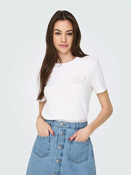 ONLY Kurzarmshirt ONLARIANA LIFE S/S O-NECK BOX TOP JRS günstig online kaufen