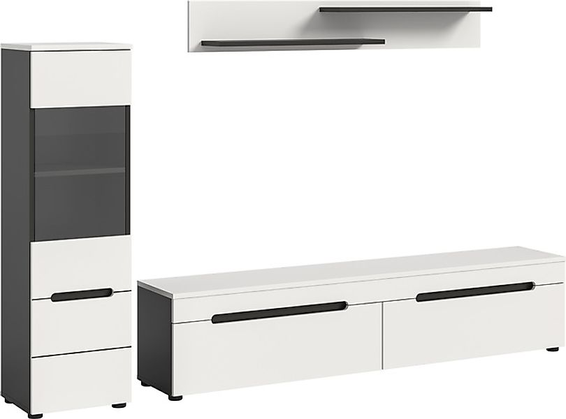 INOSIGN Wohnwand »REHAT, TOPSELLER!, 3-teilig, wahlweise stehend und hängen günstig online kaufen