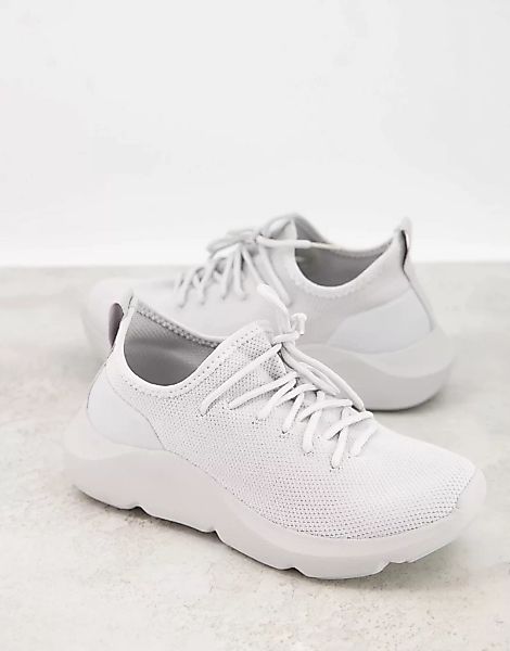ASOS DESIGN – Dewi – Strick-Sneaker in Grau günstig online kaufen