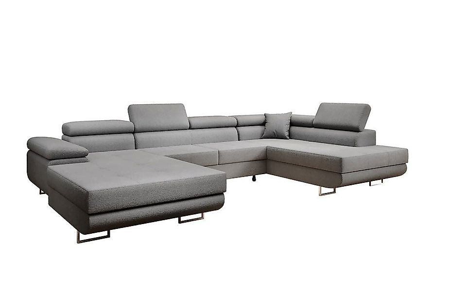 Luxusbetten24 Schlafsofa Designer Sofa Lago Bouclé, günstig online kaufen