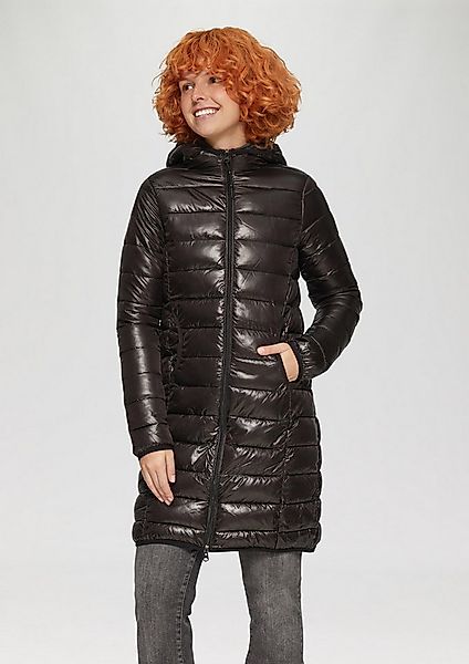 QS Funktionsmantel Outdoor-Mantel Leichter Steppmantel mit Kapuze günstig online kaufen