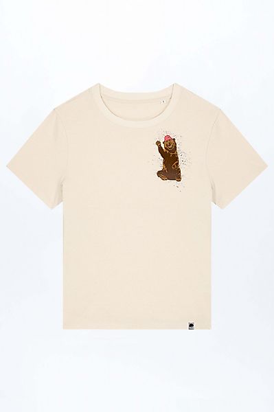 Happy Bär Damen T-Shirt aus Bio Baumwolle günstig online kaufen
