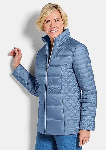 GOLDNER Steppjacke Übergangsjacke mit Muster-Mix Windjacke mit Stehkragen, günstig online kaufen