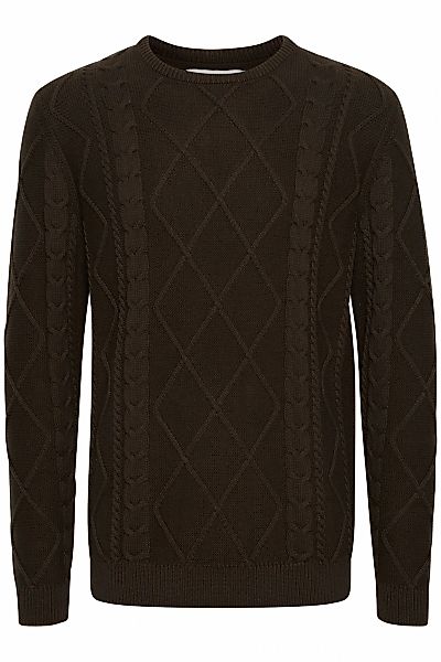 Solid Strickfleece-Pullover "Strickpullover SDTerence" günstig online kaufen