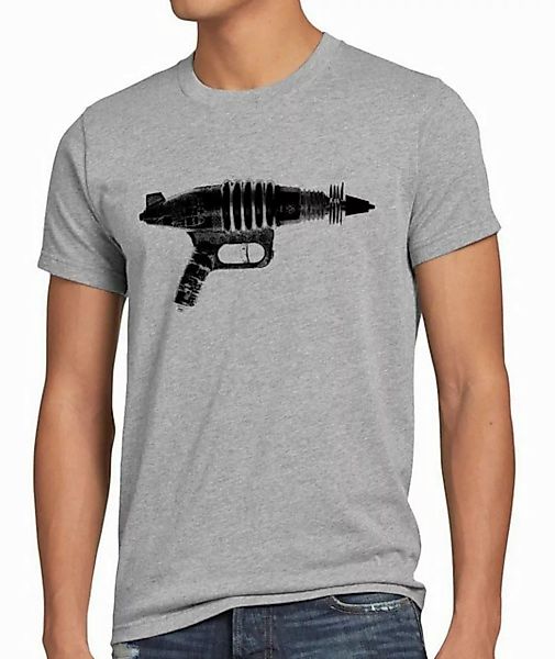 style3 T-Shirt Space Gun Big Bang Black Men Alien the big bang theory sheld günstig online kaufen