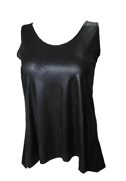 Einkaufszauber T-Shirt Tshirt Lederoptik Schwarz A26 - bis Größe 58 lieferb günstig online kaufen