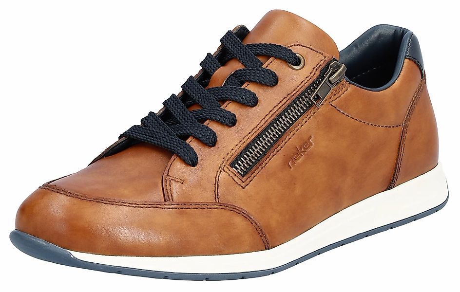 Rieker Sneaker in sportivem Look, Freizeitschuh, Halbschuh, Schnürschuh günstig online kaufen
