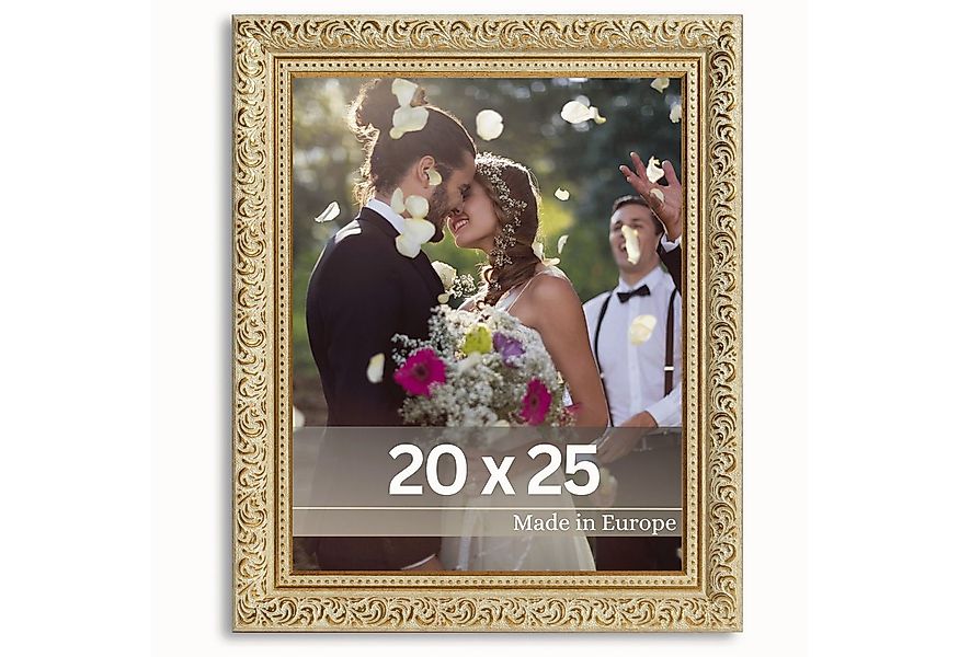 Victor (Zenith) Bilderrahmen Rubens, Bilderrahmen 20x25 cm Grün Gold, Bilde günstig online kaufen