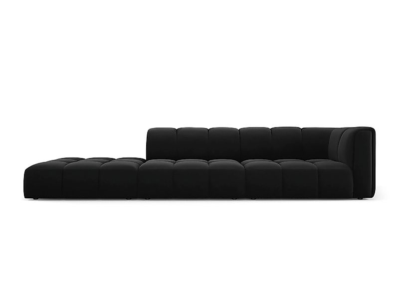 Milo Casa | Ecksofa Francesca Samt links 4-Sitzer günstig online kaufen