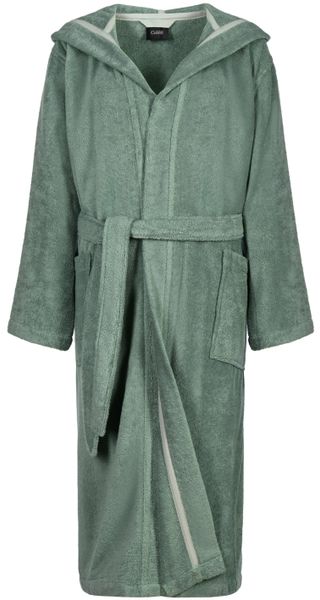 Cawö Home Bademäntel Damen Kapuze Luxury Basics Kapuze 827 - Farbe: fjord - günstig online kaufen