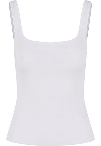 URBAN CLASSICS Muskelshirt "Urban Classics Ladies Wide Neck Rib Top 2-Pack" günstig online kaufen