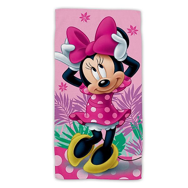 Disney Minnie Mouse Strandtuch Baumwolle Strandtuch günstig online kaufen