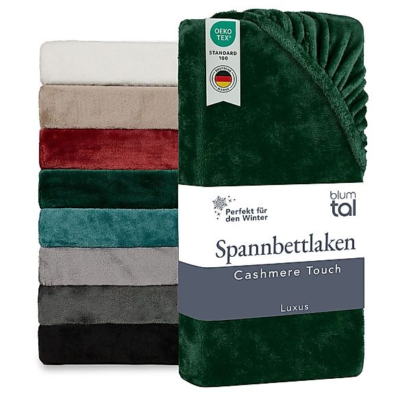 Blumtal Spannbettlaken Spannbettlaken Cashmere Touch - günstig online kaufen