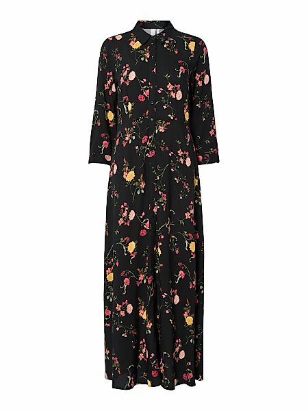 Y.A.S Hemdblusenkleid "YASSAVANNA LONG SHIRT DRESS", Sommerkleid, mit 3/4 Ä günstig online kaufen