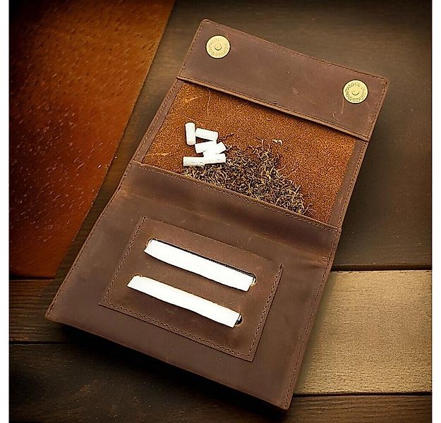 Lemasi Tabakbeutel echt Leder Tabakbeutel Tabaktasche Tabak Etui Beutel günstig online kaufen