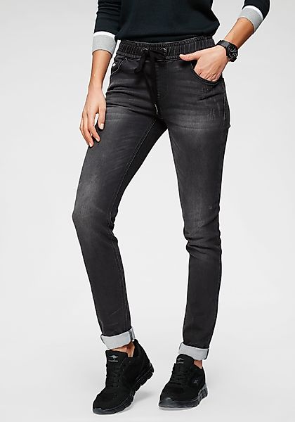 KangaROOS Jogg Pants entspannte Passform, weite Beinform günstig online kaufen