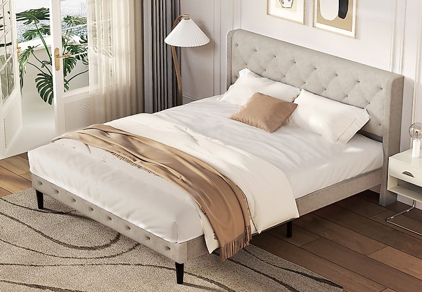 Lexzurn Polsterbett Polsterbett Bett 140x200 mit günstig online kaufen