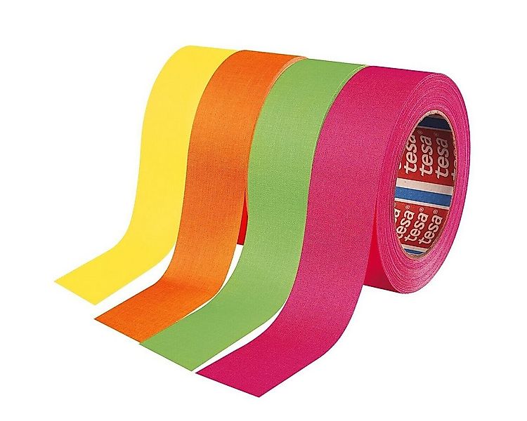 tesa Klebeband Neon 4671 19 mm/ 25 m, Gewebeband günstig online kaufen