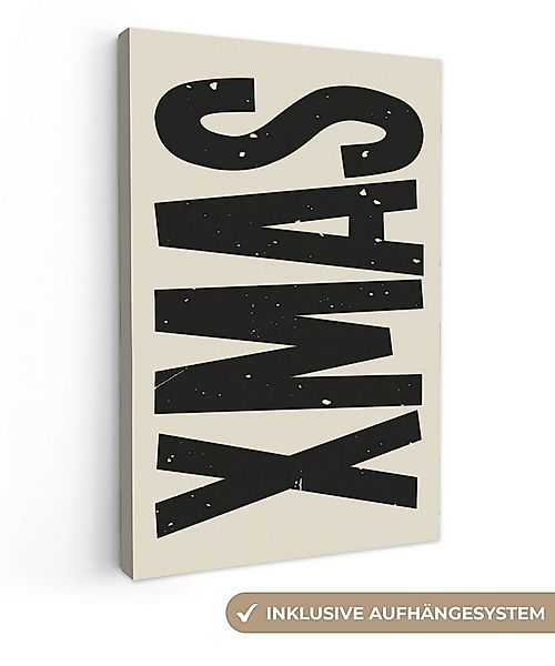 OneMillionCanvasses® Leinwandbild Weihnachten - Weihnachten - Japandi - Bei günstig online kaufen