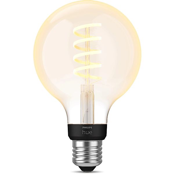 Philips Hue LED-Filament White Ambiance Globe G93 550lm, E27, 1 St., Farbwe günstig online kaufen