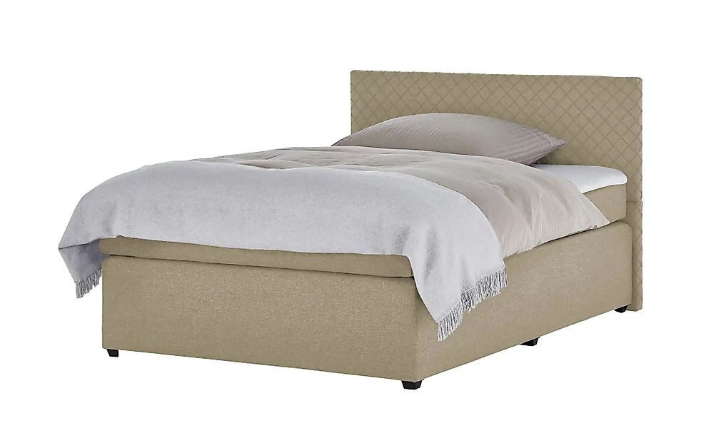Boxspringbett  Countess ¦ beige ¦ Maße (cm): B: 147 H: 104 Betten > Boxspri günstig online kaufen