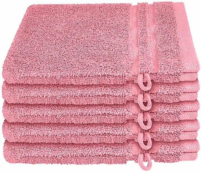Schiesser Waschhandschuh »Milano im 5er Set«, (5 St., 5er Set Waschlappen 1 günstig online kaufen