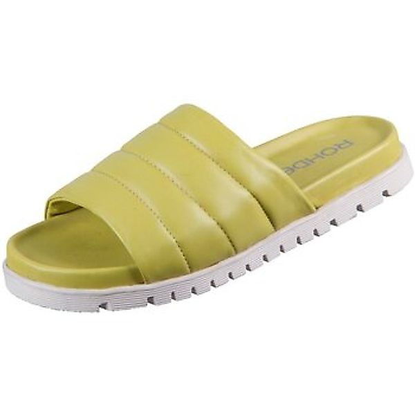 Rohde  Clogs Pantoletten Ponza 6300-64 kiwi Softnappa 6300-64 günstig online kaufen