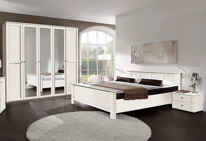 Wimex Schlafzimmer-Set "Chalet", (Set, 4 tlg.), mit dekorativen Aufleistung günstig online kaufen