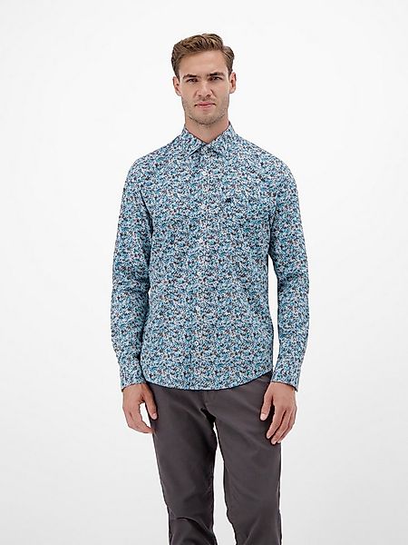 LERROS Langarmhemd mit grafischem Muster günstig online kaufen