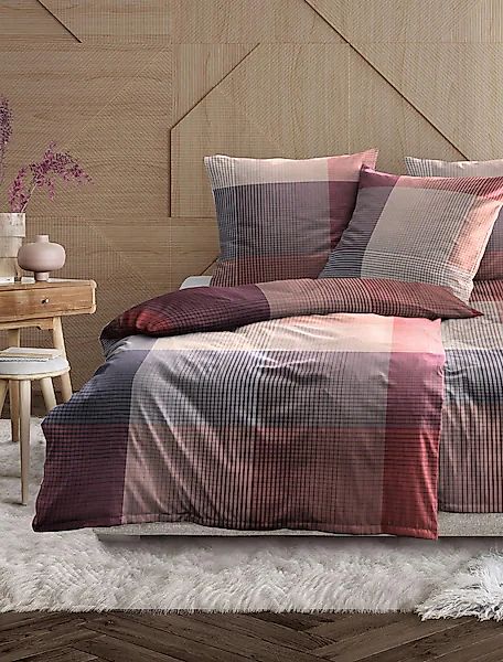 Irisette Bettwäsche »Wave 8637« 2 Stk. tlg. anschmiegsam und atmungsaktiv, günstig online kaufen