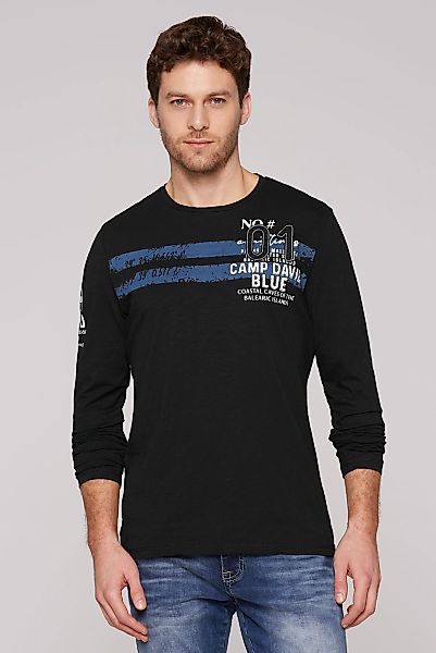 CAMP DAVID Rundhalsshirt aus Baumwolle günstig online kaufen