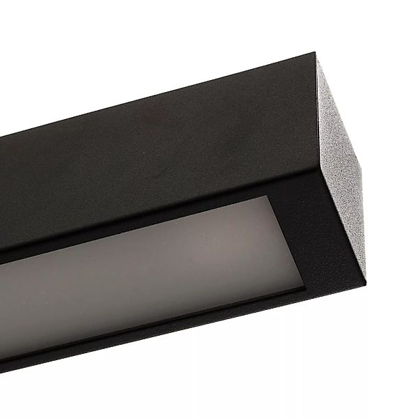 Deckenlampe Straight schwarz 62 cm günstig online kaufen