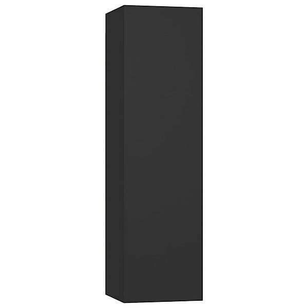 vidaXL TV-Schrank TV-Schrank Schwarz 30,5x30x110 cm Spanplatte Lowboard günstig online kaufen