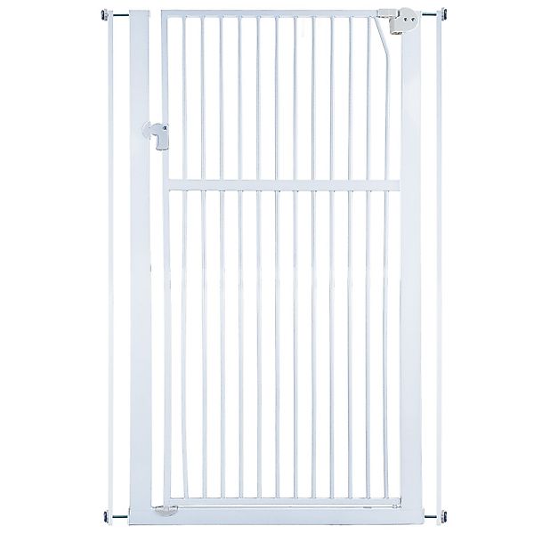 RAMROXX Treppenschutzgitter Absperrgitter weiß für 75-85cm günstig online kaufen