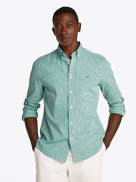 Tommy Hilfiger Langarmhemd FLEX POPLIN CLASSIC günstig online kaufen
