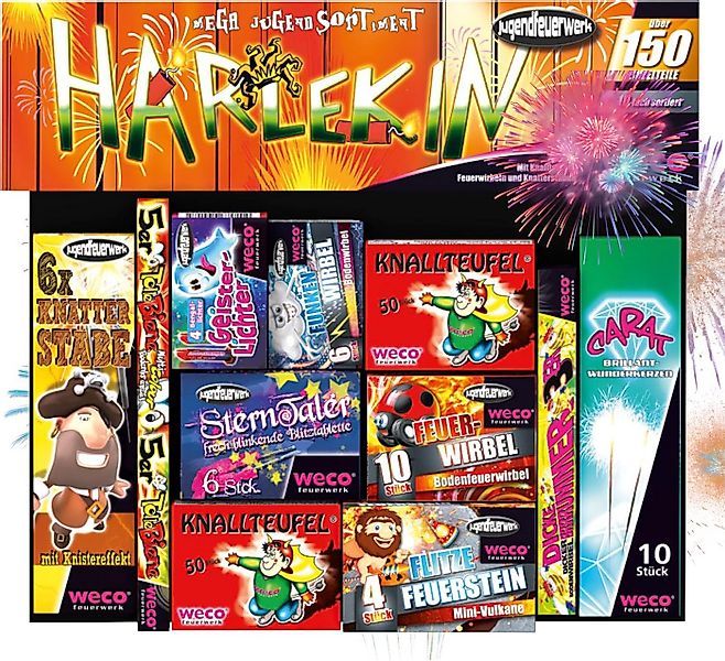 PYROHELD Geburtstagskerze Jugendfeuerwerk Set mit v. T. Silvesterartikeln - günstig online kaufen