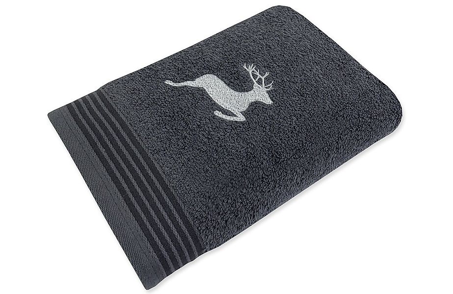 framsohn frottier Handtuch Frottierserie Hirsch Gästetuch Handtuch Duschtuc günstig online kaufen