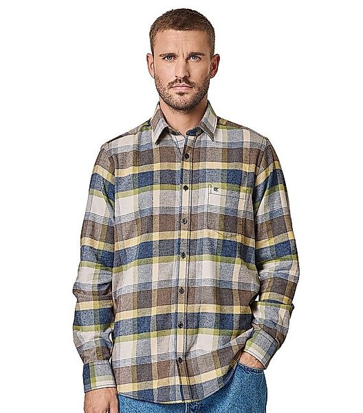 CASAMODA Flanellhemd CASAMODA Flanellhemd kariert günstig online kaufen