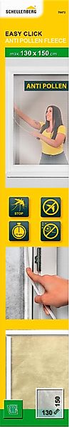 SCHELLENBERG Insektenschutz-Fensterrahmen Easy Click mit Pollenschutzvlies günstig online kaufen