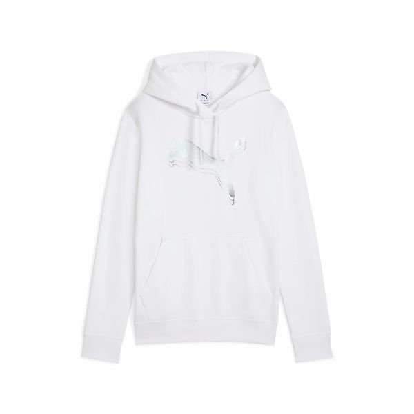 PUMA Kapuzensweatshirt "ESS METALLIC HOODIE FL", mit Kängurutasche, mit ver günstig online kaufen