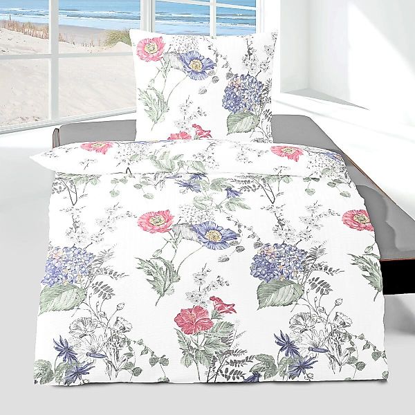 TRAUMSCHLAF Bettwäsche Hannah, Seersucker, 2 teilig, bügelfreie Seersucker günstig online kaufen