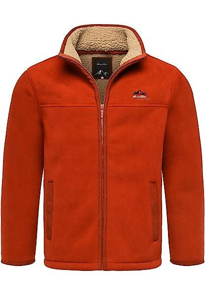 Amaci&Sons Fleecejacke OCONTO Fleecejacke Herren Teddyfell günstig online kaufen