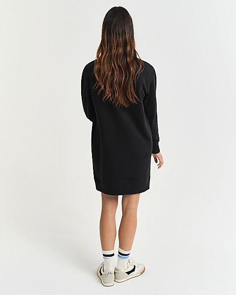 Gant Sweatkleid "SHIELD C-NECK SWEAT DRESS" Shield Sweatkleid mit Rundhalsa günstig online kaufen