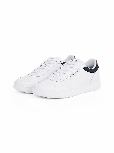 Tommy Hilfiger Sneaker "TH BASKET CORE LITE LTH", Freitzeitschuh, Schnürsch günstig online kaufen