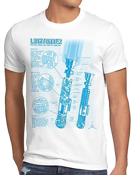 style3 Print-Shirt Herren T-Shirt Laserschwert jedi günstig online kaufen
