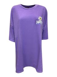 Worldclassca T-Shirt Worldclassca Oversized Print HAPPY günstig online kaufen